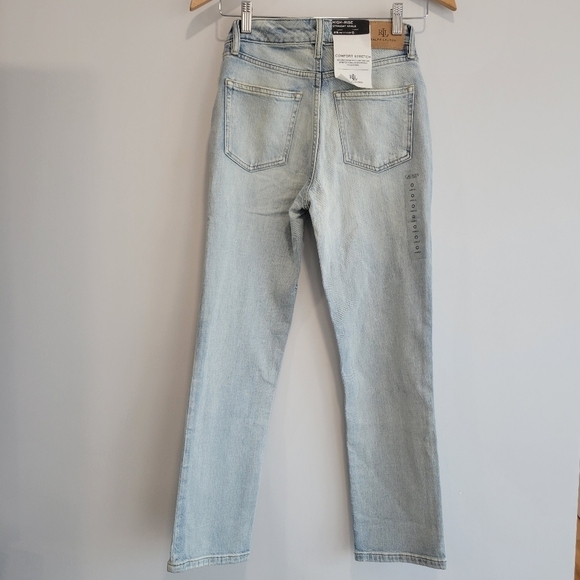 Ralph Lauren  Women's High-Rise Straight Ankle Comfort Stretch  Size 0/25 - Picture 2 of 10